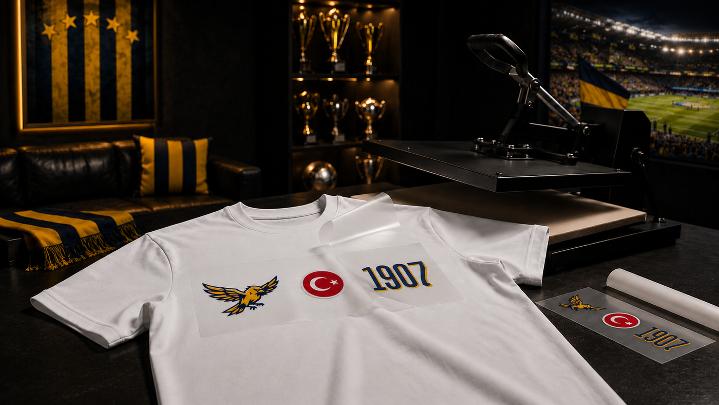 Fener Aufklebemotiv - einfache Anwendung